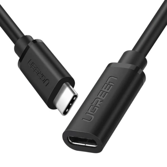 Kabel UGREEN, USB C 3.1 (M) na USB C 3.1 (Ž), produžni, 4K support, 0.5m