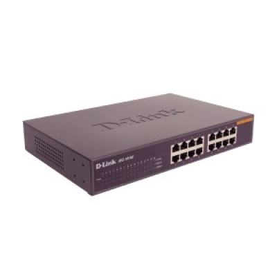Switch D-LINK DES-1016D, 10/100 Mbps, 16-port   - D-Link