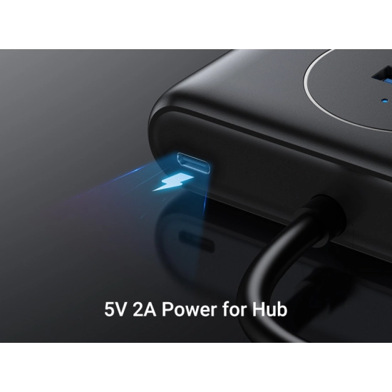 USB HUB UGREEN, USB A 3.0, 4-portni, crni, 50cm USB HUB UGREEN, USB A 3.0, 4-portni, crni, 50cm