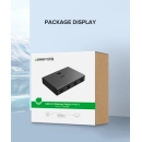 Data Switch UGREEN, USB A 2.0 na 4x USB B, crni