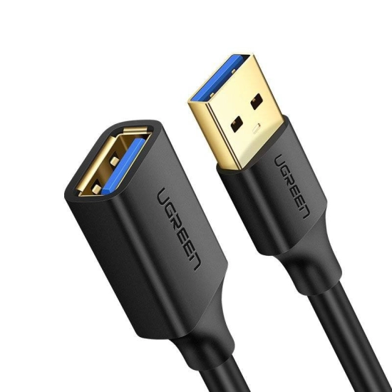 Kabel UGREEN, USB A 3.0 (M) na USB A 3.0 (Ž), crni, 1m Kabel UGREEN, USB A 3.0 (M) na USB A 3.0 (Ž), crni, 1m