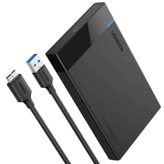 Eksterno kućište UGREEN, 2.5incha, SATA, USB 3.0 Eksterno kućište UGREEN, 2.5incha, SATA, USB 3.0