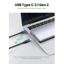 Eksterno kućište UGREEN, 2.5incha, SATA, USB-C 3.1