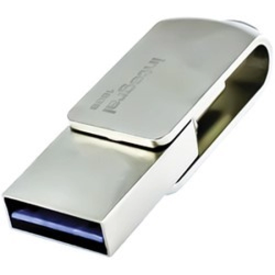 Memorija USB 3.2 FLASH DRIVE, 64 GB, INTEGRAL 360-C DUAL, USB-C i USB 3.0 