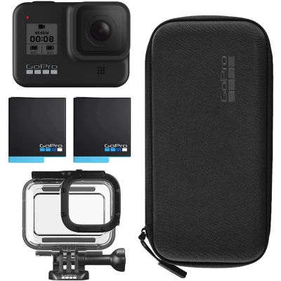 Akcijska kamera GOPRO HERO 8 Accessory Bundle, 12MP, 4K, vodootporna, CHDRB-805-TH   - SUPER DEAL