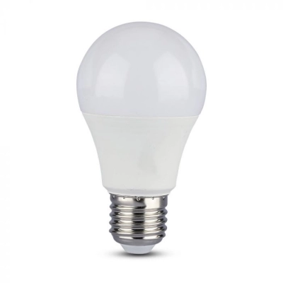 Žarulja LED sa senzorom E27 A60 9W, 6400K, hladno svjetlo, VT-2099, SKU-7262   - V-TAC