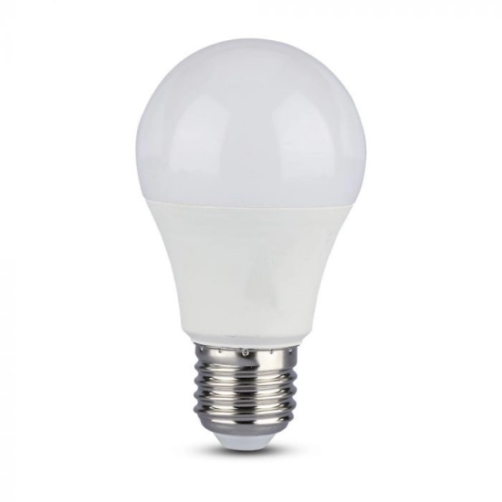 Žarulja LED sa senzorom E27 A60 9W, 6400K, hladno svjetlo, VT-2099, SKU-7262
