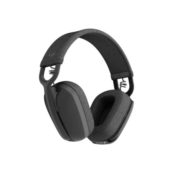 Slušalice LOGITECH Zone Vibe 100 Graphite A00167, bežične, bluetooth, grafitno sive