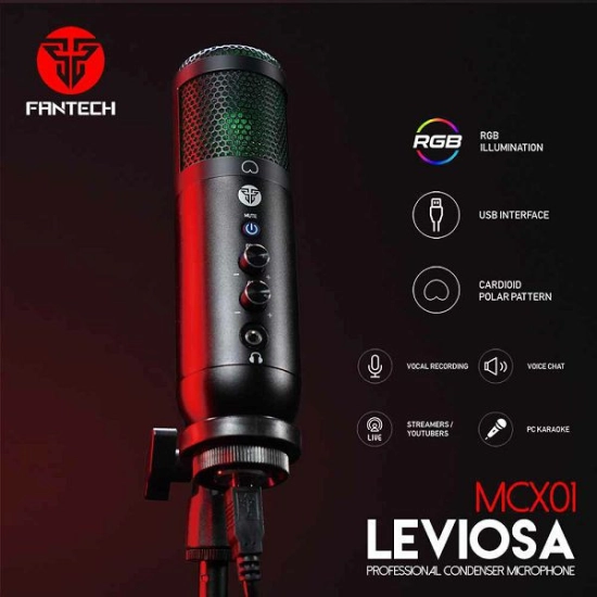 Mikrofon FANTECH MCX01, kondenzatorski, USB A