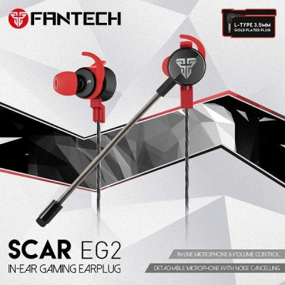 Slušalice FANTECH EG2, gaming, in-ear, mikrofon   - Fantech