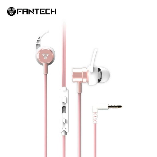 Slušalice FANTECH EG3, gaming, in-ear, mikrofon, roze