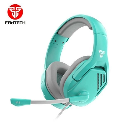 Slušalice FANTECH MH86 Mint Edition, gaming, USB, mikrofon, zelene   - Fantech