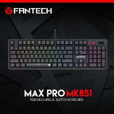 Tipkovnica FANTECH MK851RGB, mehanička   - Fantech