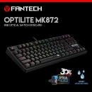 Tipkovnica FANTECH MK872RGB, mehanička, crna