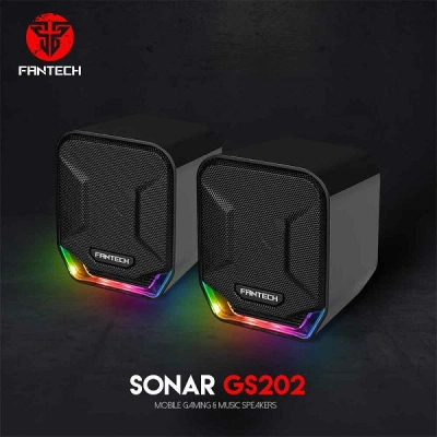 Zvučnici FANTECH Sonar GS202, gaming, 3.5 mm, USB A, crni - Zvučnici Zvučnici FANTECH Sonar GS202, gaming, 3.5 mm, USB A, crni - Zvučnici