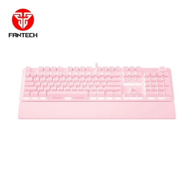 Tipkovnica FANTECH MAX Power MK853 V2 Sakura Edition, gaming, žična, mehanička, roza   - Fantech