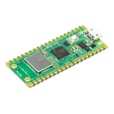 Raspberry Pi Pico w, dual-core ARM Cortex M0+ procesor + WiFi   - Raspberry Pi