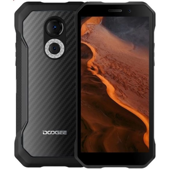 Smartphone DOOGEE S61 Pro, 6incha, 6GB, 128GB, Android 12, crni