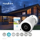 Nadzorna IP kamera dodatna NEDIS SLNVRC01CWT, Full HD 1080p, IP65, noćni vid, bijela