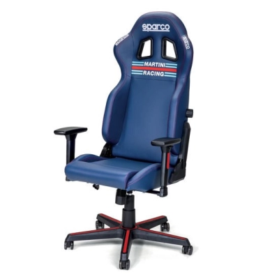 Gaming stolica SPARCO Icon Martini Racing, plava   - Gaming stolice