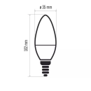 Žarulja LED svijeća E14 5W, 4000K, neutralno svjetlo, set od 3 komada      EMOS