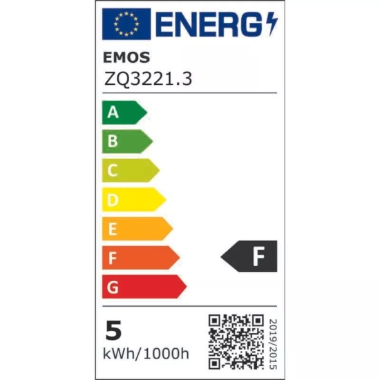 Žarulja LED svijeća E14 5W, 4000K, neutralno svjetlo, set od 3 komada      EMOS