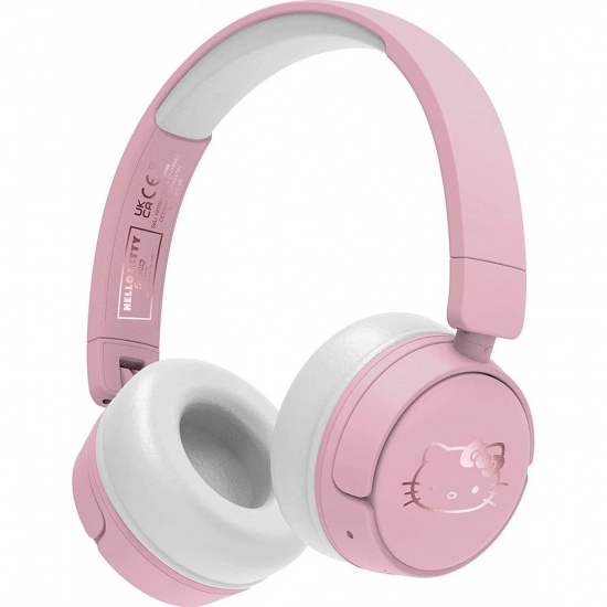 Dječje slušalice OTL, Hello Kitty Kids, naglavne, bežične, bluetooth, mikrofon, ružičaste