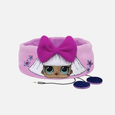 Dječje slušalice OTL, L.O.L. Surprise Kids Audio band, 3.5mm, roze   - Audio slušalice