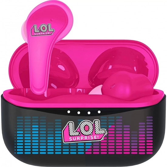 Dječje slušalice OTL, L.O.L. Surprise! TWS, bluetooth, mikrofon, roze