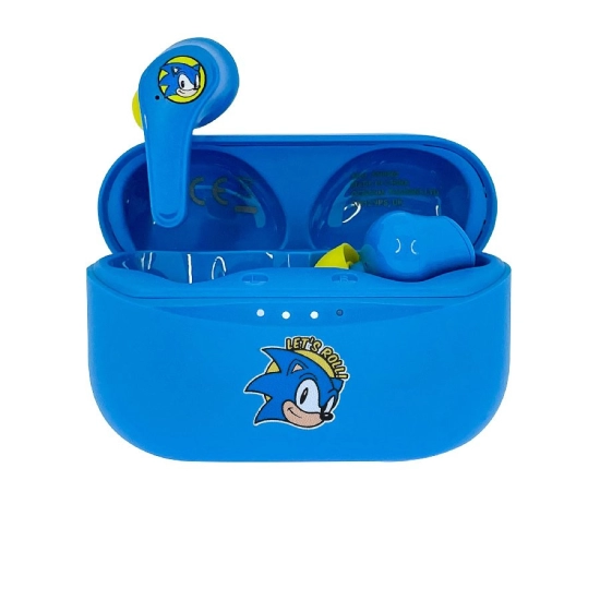 Dječje slušalice OTL, Sega Classic Sonic The Hedgehog, TWS, in-ear, bežične, bluetooth