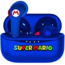 Dječje slušalice OTL, Super Mario, TWS, bežične, bluetooth, plave