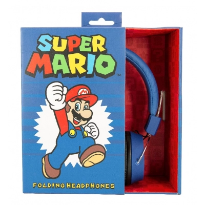 Dječje slušalice OTL, Super Mario and Luigi Teen, naglavne, 3.5mm, plave   - Audio slušalice
