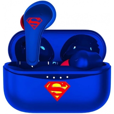 Dječje slušalice OTL, Superman TWS, bežične, bluetooth, plave   - OTL