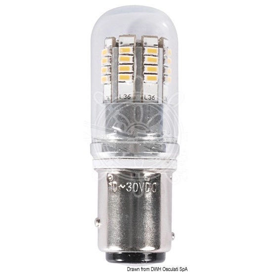 Žarulja LED BAY15D za navigacijska svjetla - 12/24V 2W, 14.444.01 Žarulja LED BAY15D za navigacijska svjetla - 12/24V 2W, 14.444.01