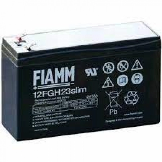Baterija akumulatorska FIAMM 12FGH23 SLIM, 12V, 5Ah, za UPS, 151x51x95 mm