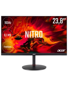 Monitor 23.8incha ACER Nitro XV240YPbmiiprx, UM.QX0EE.P01, 165Hz, FHD, IPS, LED, 2ms, 2x HDMI, 1x DP, pivot, crni