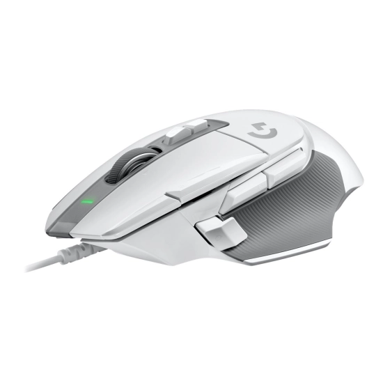 Miš LOGITECH G502 X, optički, žičani, bijeli
