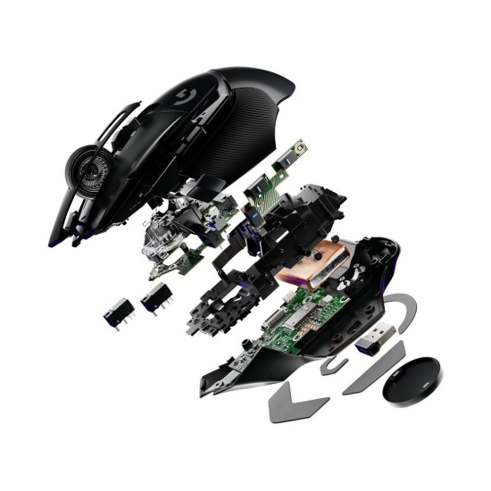 Miš LOGITECH G502 X, optički, žičani, crni