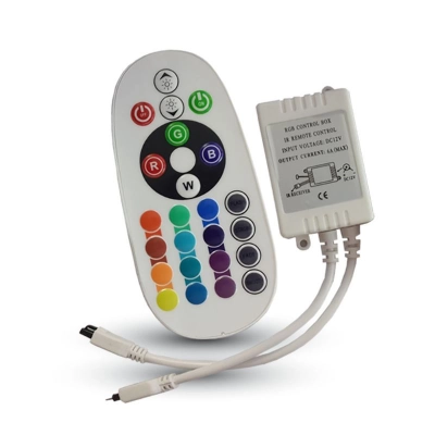 RGB kontroler, infracrveni s 24 tipke, VT-2472 - Napajanja za LED i pribor RGB kontroler, infracrveni s 24 tipke, VT-2472 - Napajanja za LED i pribor