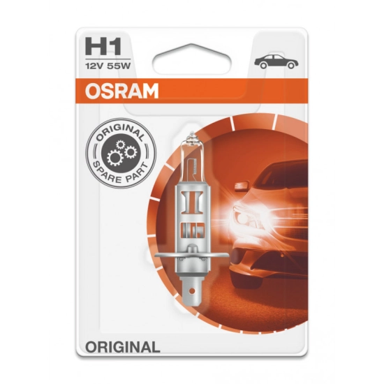 Žarulja auto Osram H1 55W 12V P14,5S Žarulja auto Osram H1 55W 12V P14,5S
