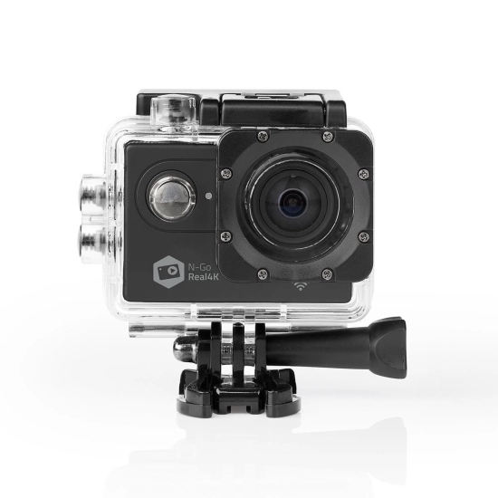 Akcijska kamera NEDIS ACAM61BK, Real 4K Ultra HD, Wi-Fi, Waterproof Case – KORIŠTENO