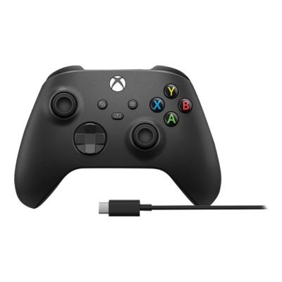 Gamepad MICROSOFT Xbox, 1V8-00015, bežični, USB-C, za PC/Xbox One/Android/iOS, crni   - Microsoft