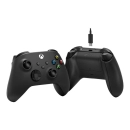 Gamepad MICROSOFT Xbox, 1V8-00015, bežični, USB-C, za PC/Xbox One/Android/iOS, crni