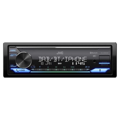 Auto radio JVC KD-X482DBT, DAB+, bluetooth, Amazon Alexa, AUX, USB