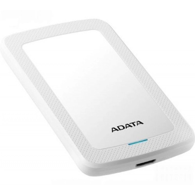 Tvrdi disk vanjski 1000 GB ADATA HV300, USB 3.2, 5400 okr/min, 2.5incha, bijeli   - Vanjski tvrdi diskovi
