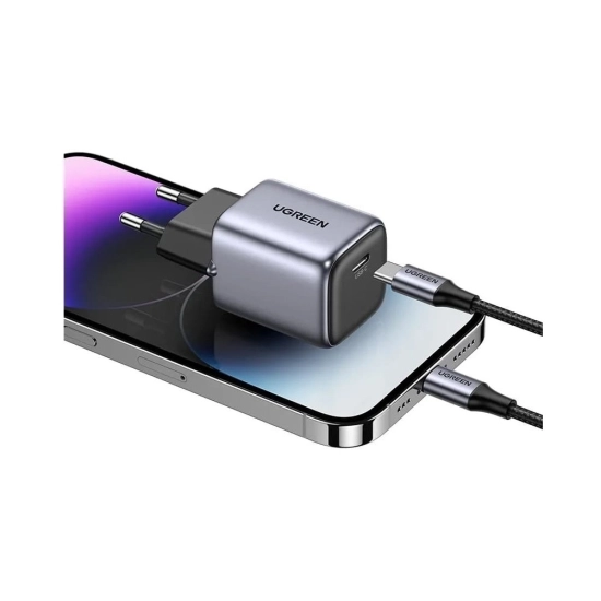 Kućni punjač UGREEN, Nexode Mini, 20W, USB C Kućni punjač UGREEN, Nexode Mini, 20W, USB C
