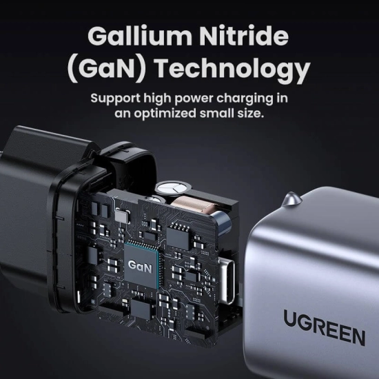 Kućni punjač UGREEN, Nexode Mini, 30W, USB C Kućni punjač UGREEN, Nexode Mini, 30W, USB C