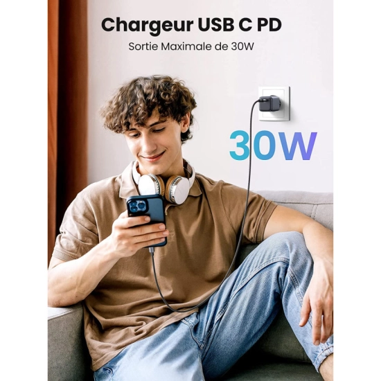 Kućni punjač UGREEN, Nexode Mini, 30W, USB C Kućni punjač UGREEN, Nexode Mini, 30W, USB C
