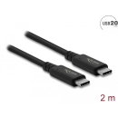 Kabel DELOCK, USB4 data  20 Gbps 2m 86980 