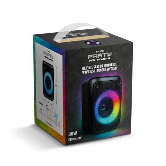 Prijenosni audio sustav BIGBEN PARTYBTHPS, Bluetooth, 30W, karaoke